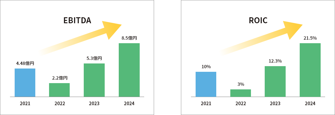 EBITDA / ROIC